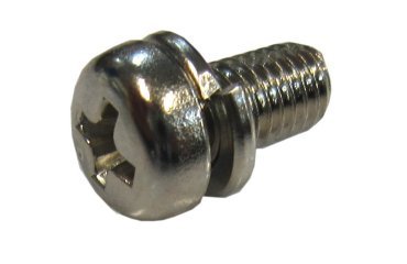 黄銅 (+)ナベ頭セムス小ねじ P＝2 (バネ座組込)